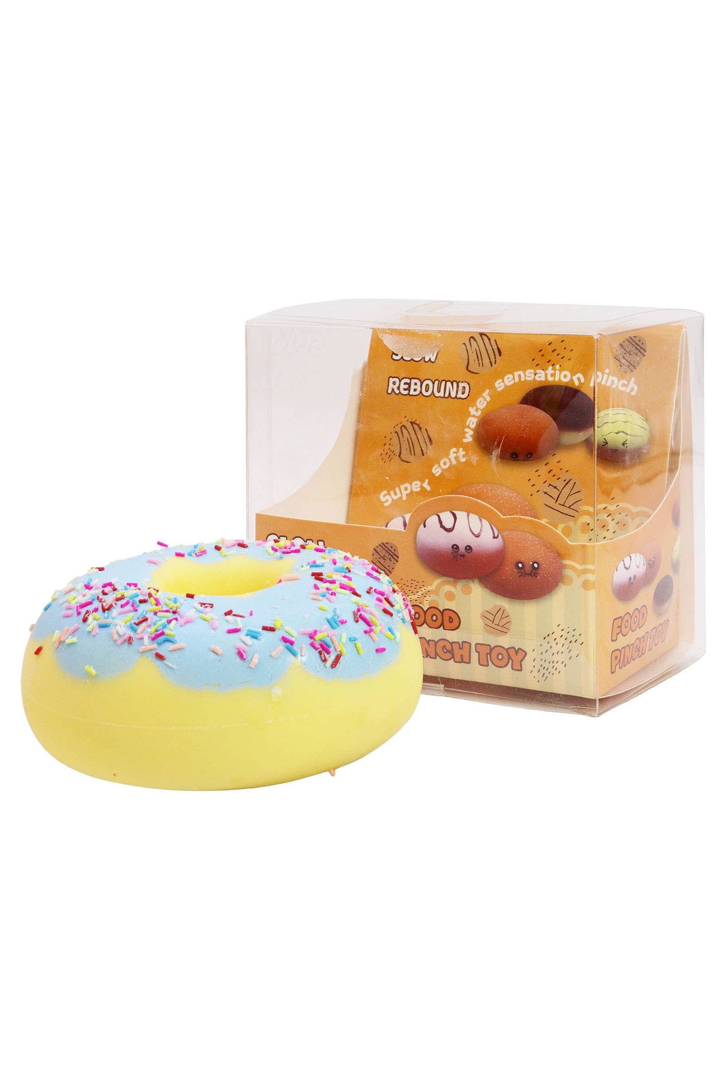Jumbo Foodie Fluffy Slime Filled Squishy Toy