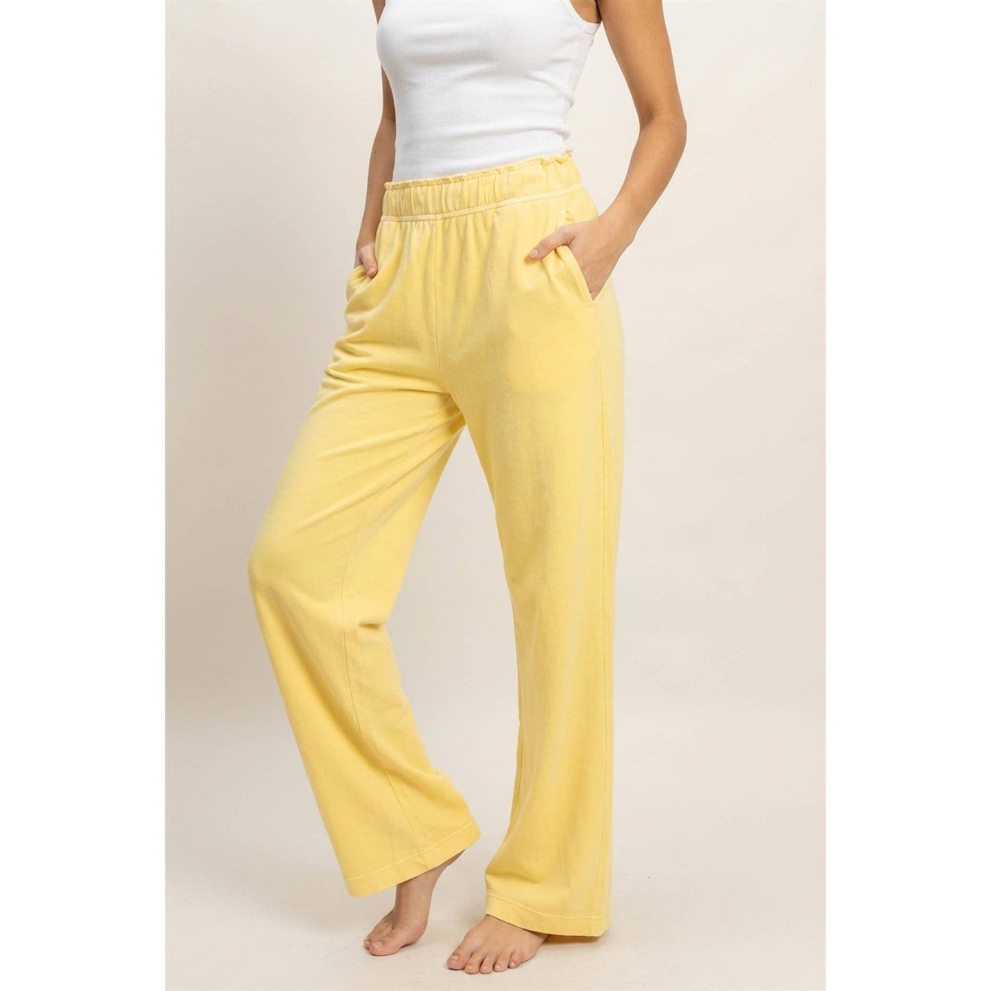 High Waist Flare Pants by Double Zero | Women’s Pull-On Flare Pants
