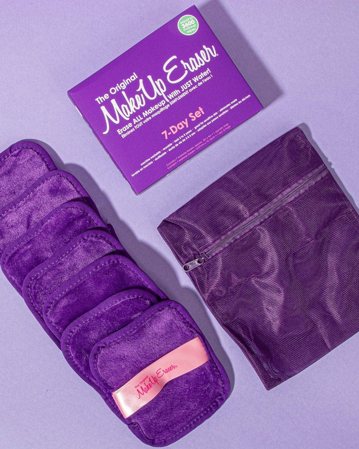 Queen Purple 7-Day Set Makeup Eraser
