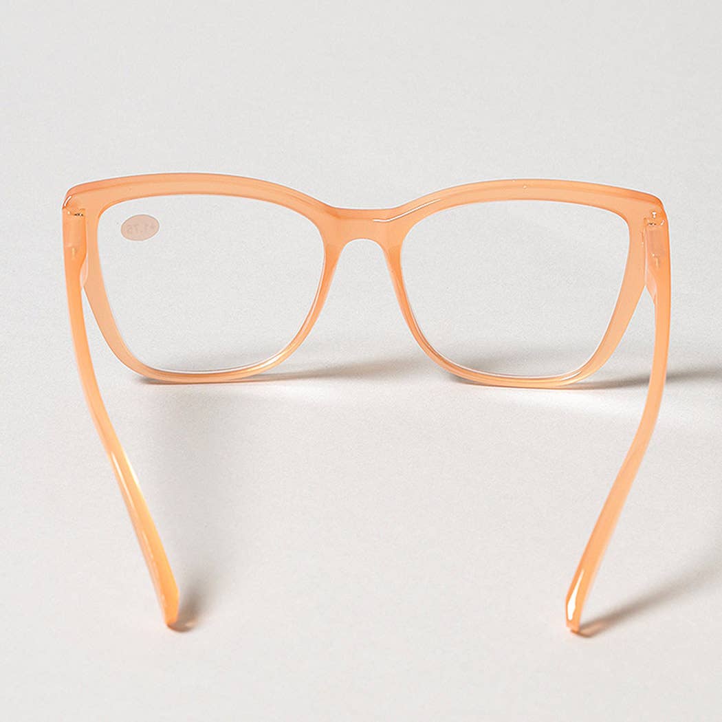 Women's Cat Eye Frame Reading Glasses – Chic, Comfortable & Smart