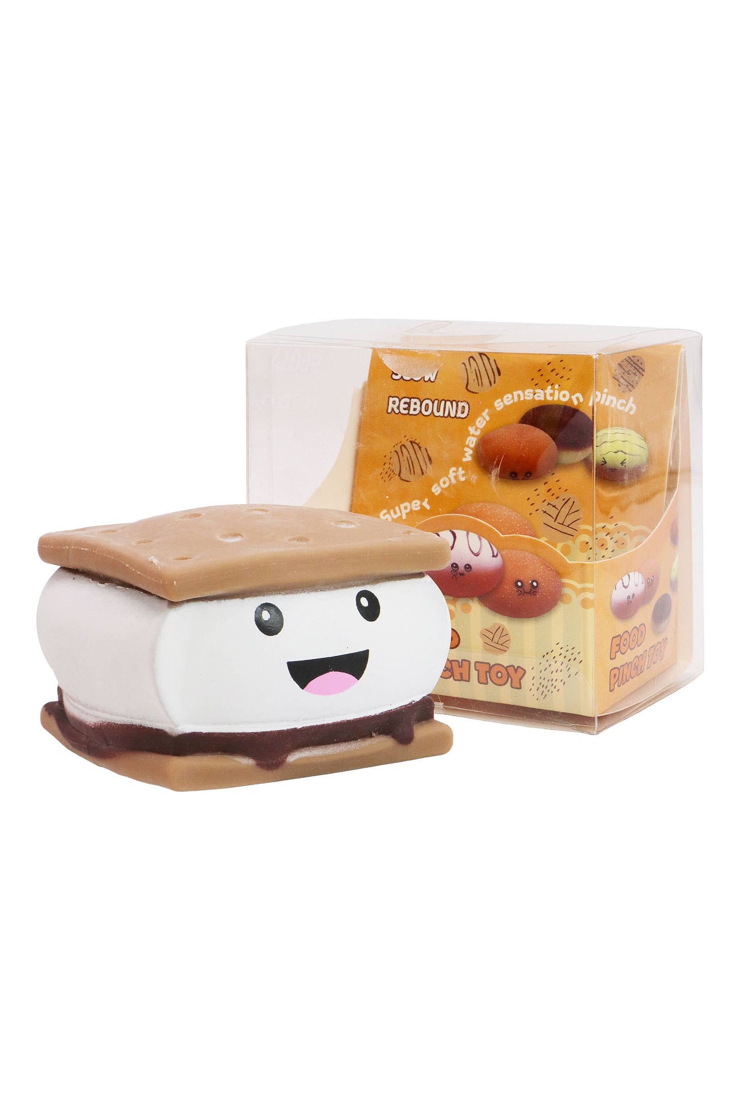 Jumbo Foodie Fluffy Slime Filled Squishy Toy