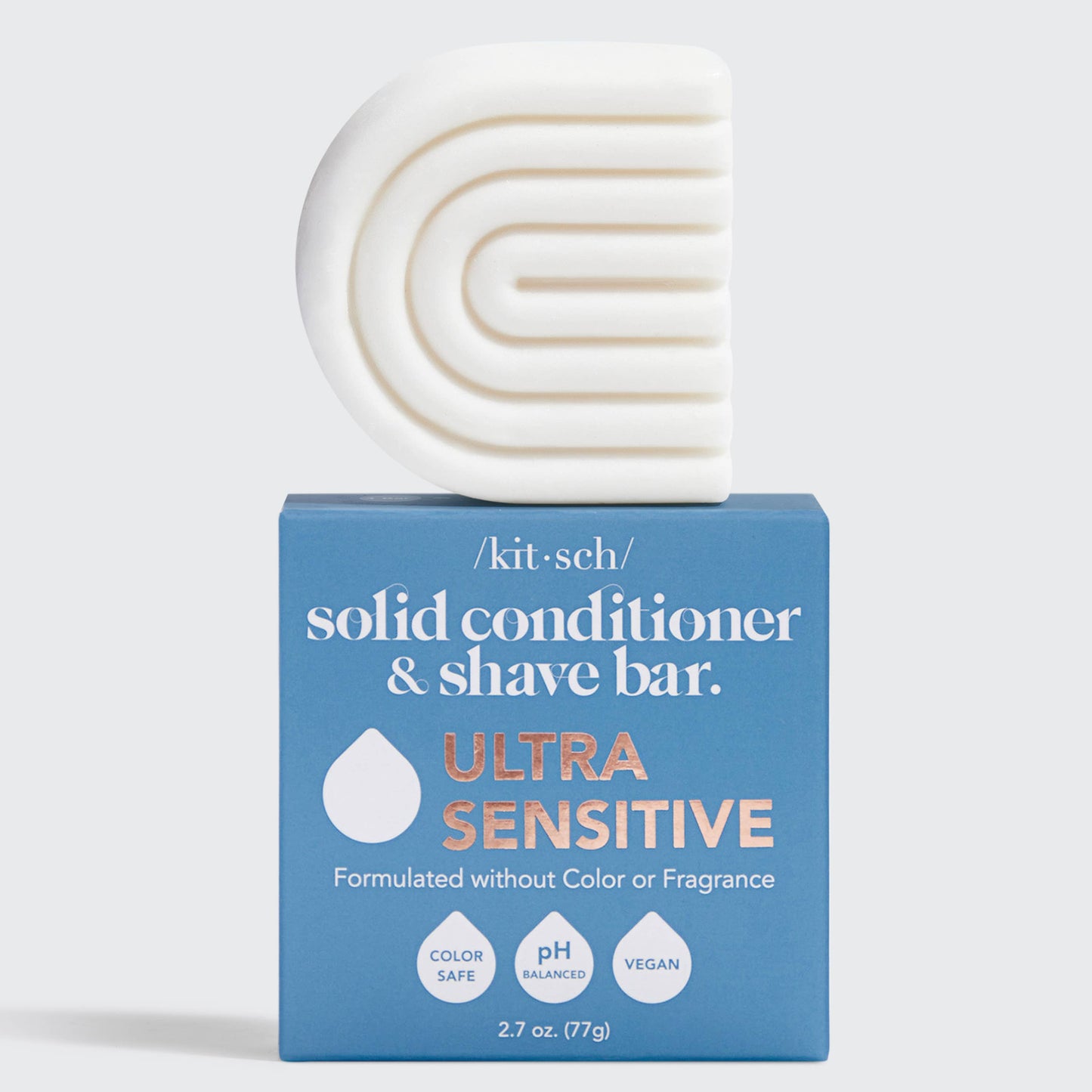 Ultra Sensitive Conditioner & Shave Bar – Fragrance-Free 🌿 Gentle, Nourishing Care by Kitsch