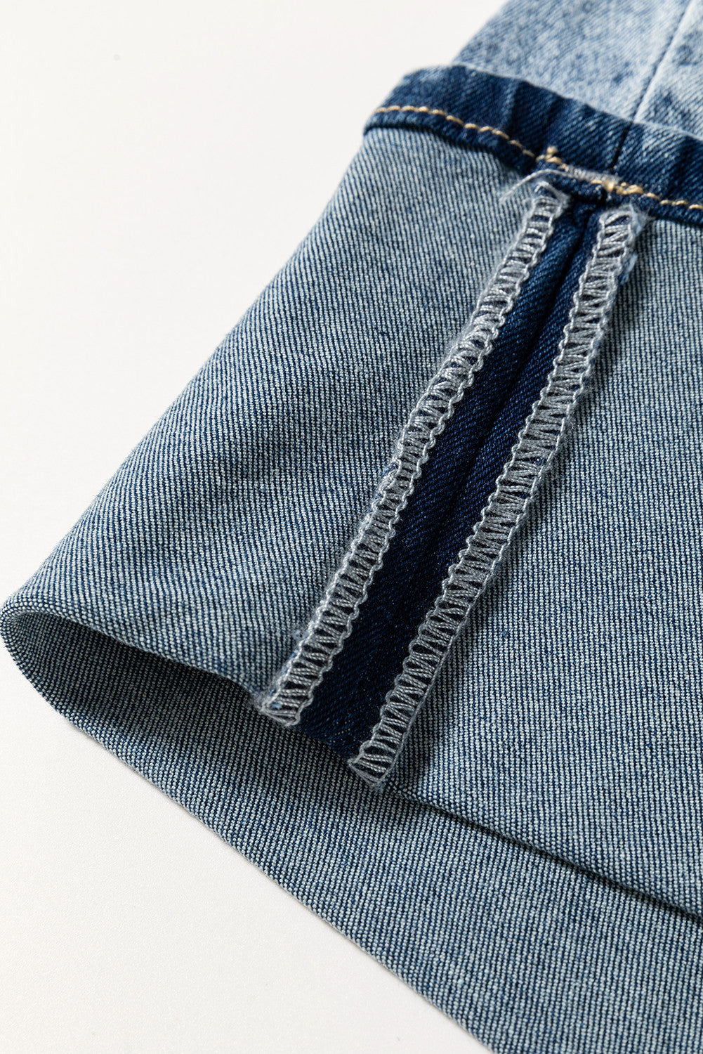 Myosotis High Rise Wide Cuff Jeans