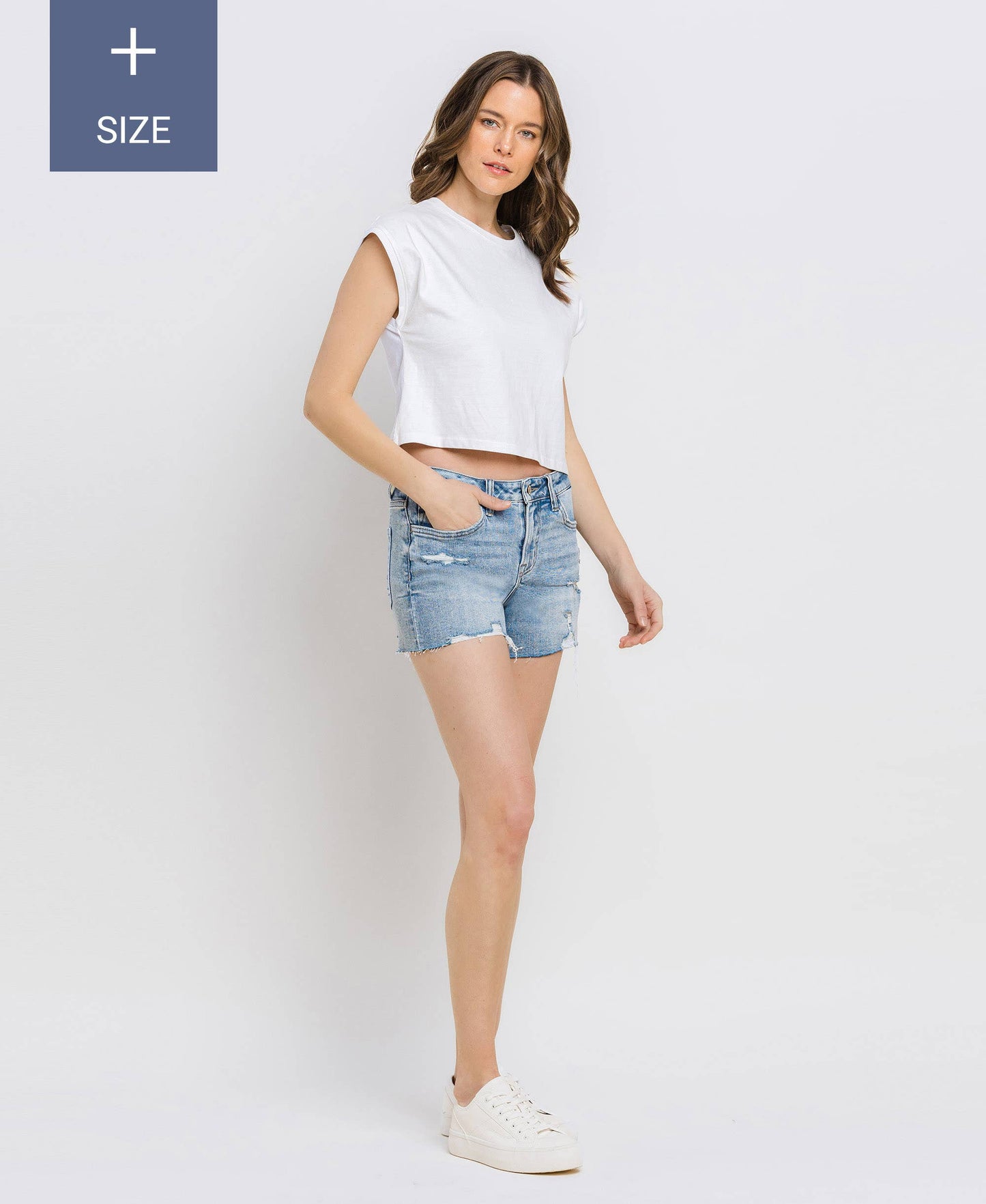 Vervet HOLLY Jean Shorts