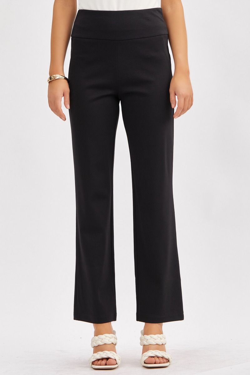 “Dear Scarlett Magic high-rise straight leg bottoms in soft ponte fabric”
“Tailored straight-leg pull-on pants by Dear Scarlett”
“High-rise stretchy pants with elegant fit – B7 Boutique”