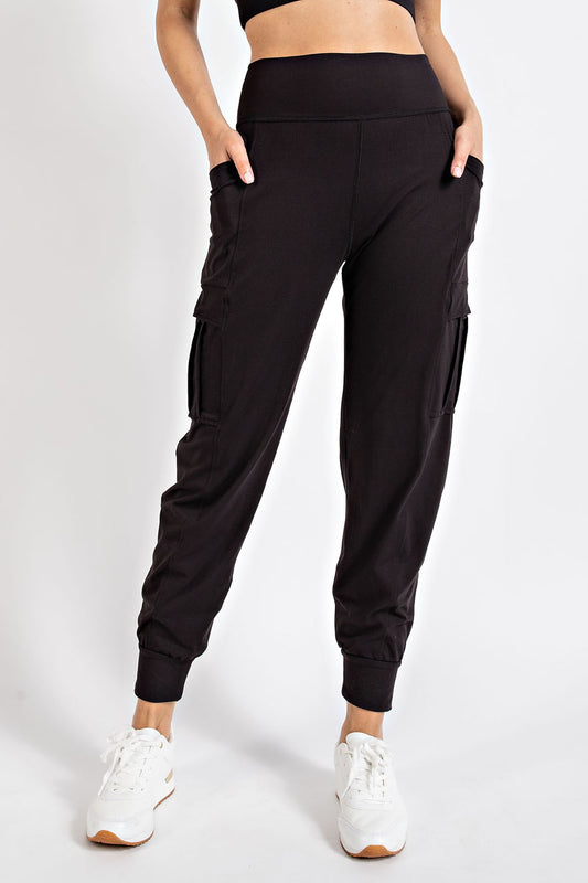 Butter Soft High-Waist Jogger Pants with Side Pockets | Everyday Comfy Joggers