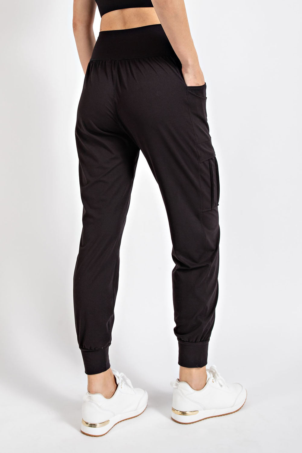 Butter Soft High-Waist Jogger Pants with Side Pockets | Everyday Comfy Joggers