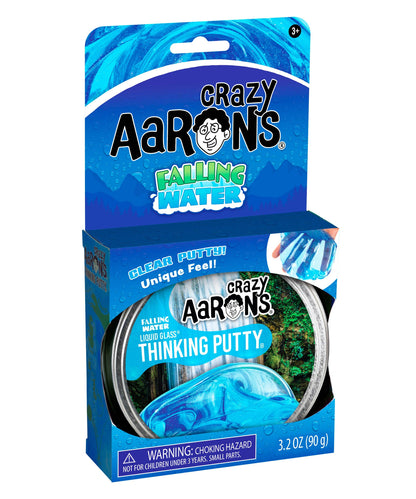 Falling Water Thinking Putty® – Crystal Clear Liquid Glass® Sensory Putty | Crazy Aaron’s