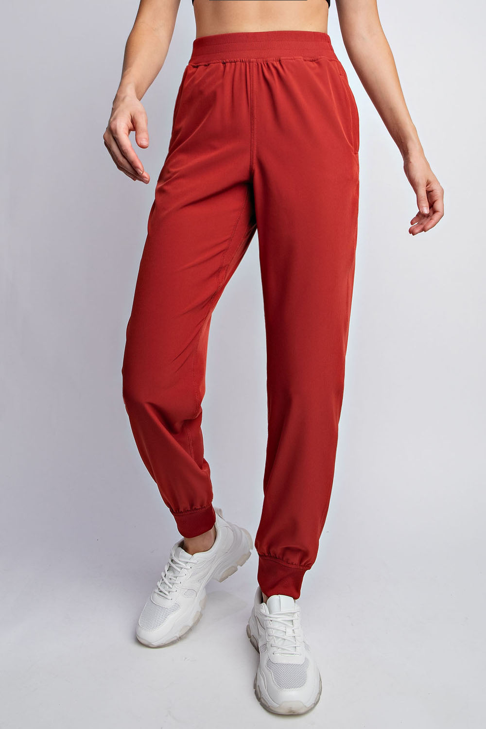 Oxford St. Woven Dance Studio Mid-Rise Full-Length Pants by Rae Mode | Effortless Style & All-Day Comfort