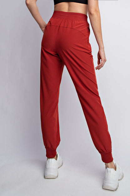 Oxford St. Woven Dance Studio Mid-Rise Full-Length Pants by Rae Mode | Effortless Style & All-Day Comfort
