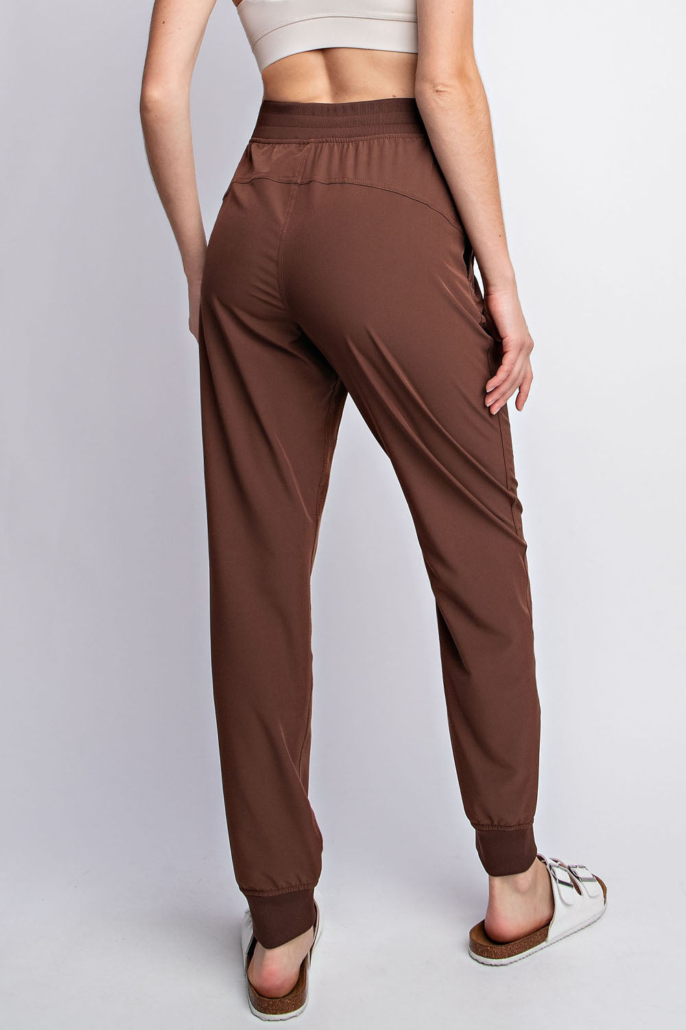 Oxford St. Woven Dance Studio Mid-Rise Full-Length Pants by Rae Mode | Effortless Style & All-Day Comfort