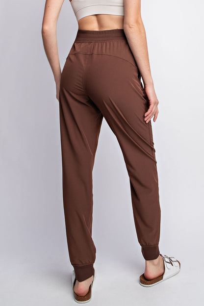 Oxford St. Woven Dance Studio Mid-Rise Full-Length Pants by Rae Mode | Effortless Style & All-Day Comfort