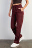 OXFORD ST WOVEN DANCE STUDIO MID RISE FULL LENGTH PANTS Rae Mode