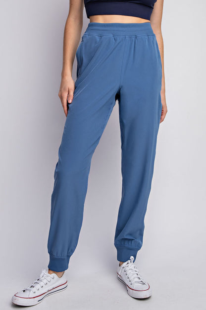 Oxford St. Woven Dance Studio Mid-Rise Full-Length Pants by Rae Mode | Effortless Style & All-Day Comfort
