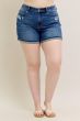 Dad Short w/ Destroy Yoke Pocket (Cell Phone Pocket) Judy Blue Shorts