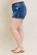 Dad Short w/ Destroy Yoke Pocket (Cell Phone Pocket) Judy Blue Shorts
