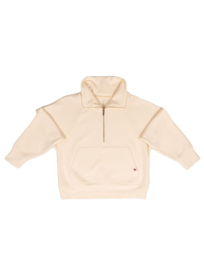 “Half-Zip Hi-Low” Cropped Pullover – Simply Southern Modal Luxe