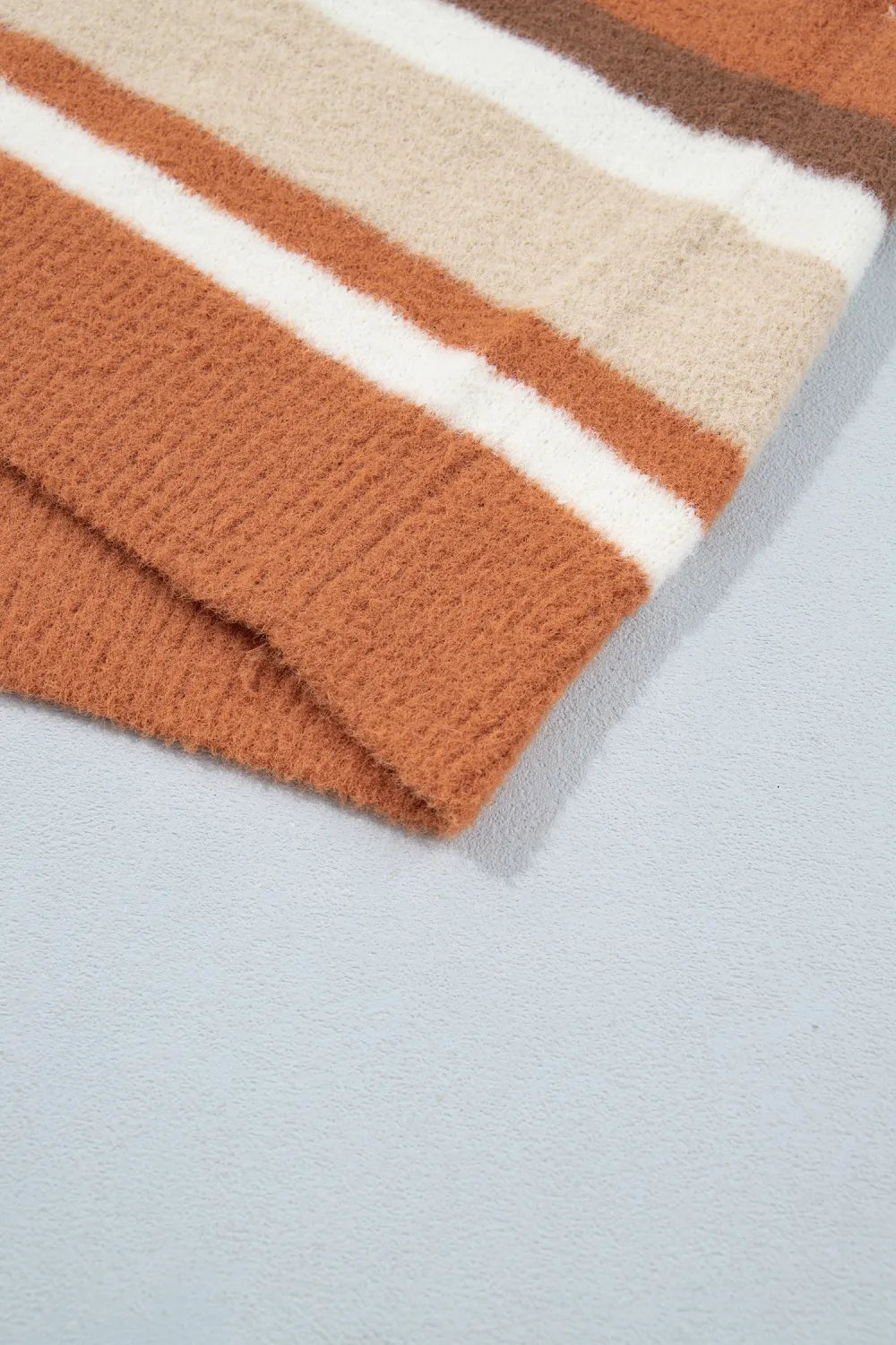 ~PREORDER~ Autumn Latte Stripe Sweater ~PREORDER~