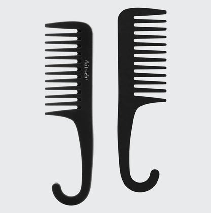 Kitsch Wide Tooth Detangling Comb | Curved Shower Comb for Wet or Dry Hair