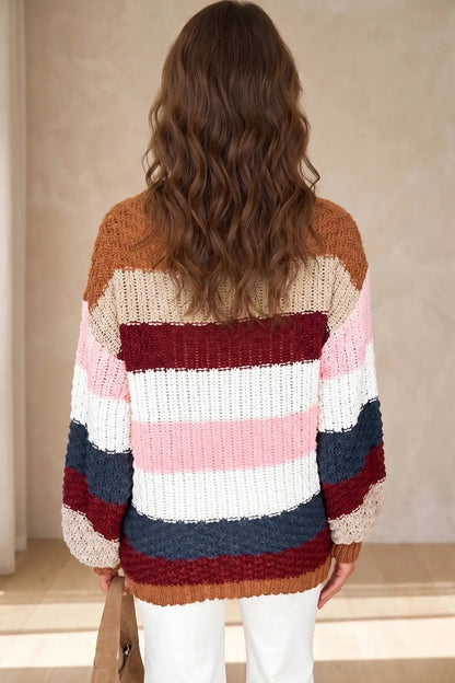 ~PREORDER~ Harvest Mix Striped Knit Sweater ~PREORDER~