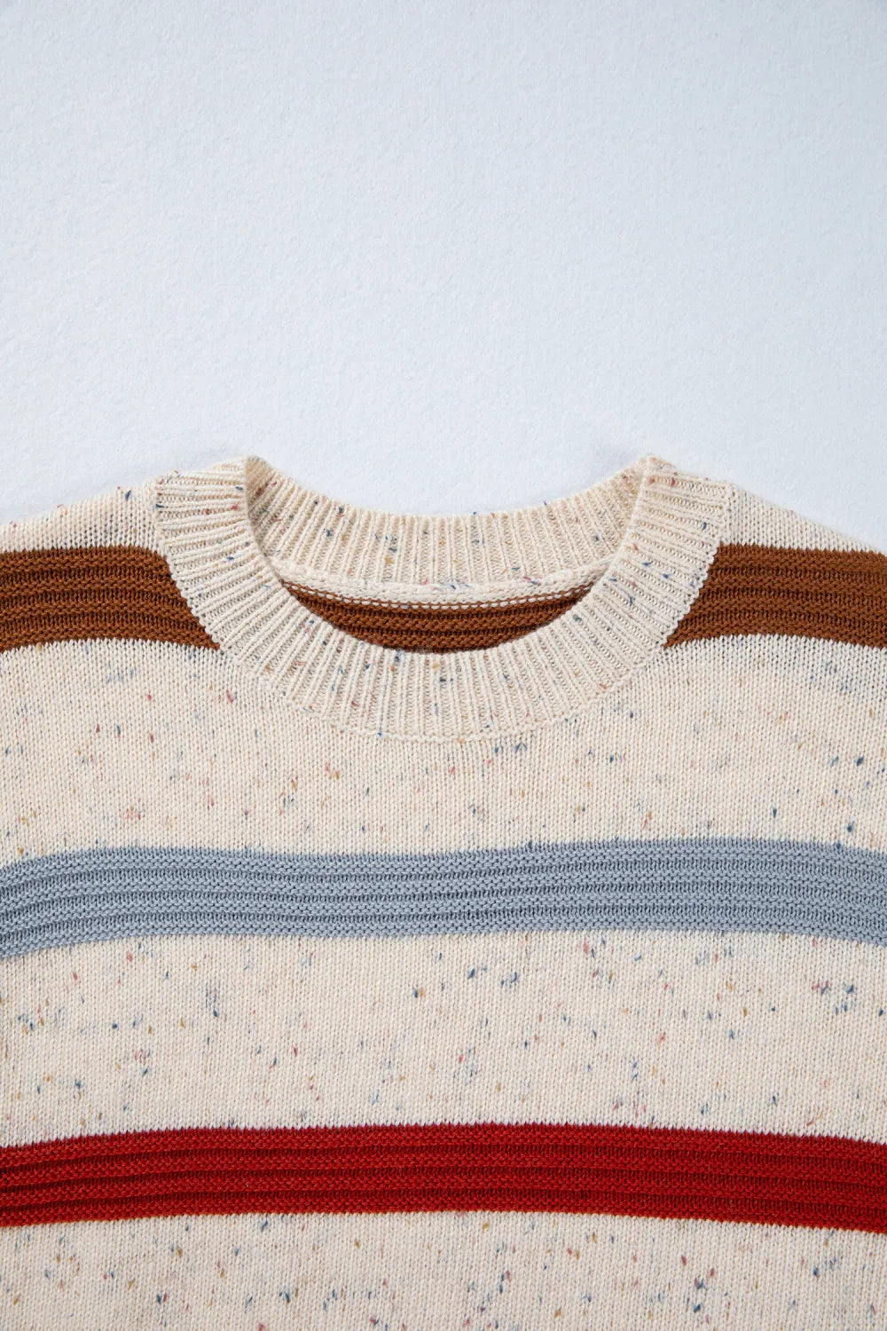 ~PREORDER~ Cozy Contrast Exposed Seam Sweater ~PREORDER~