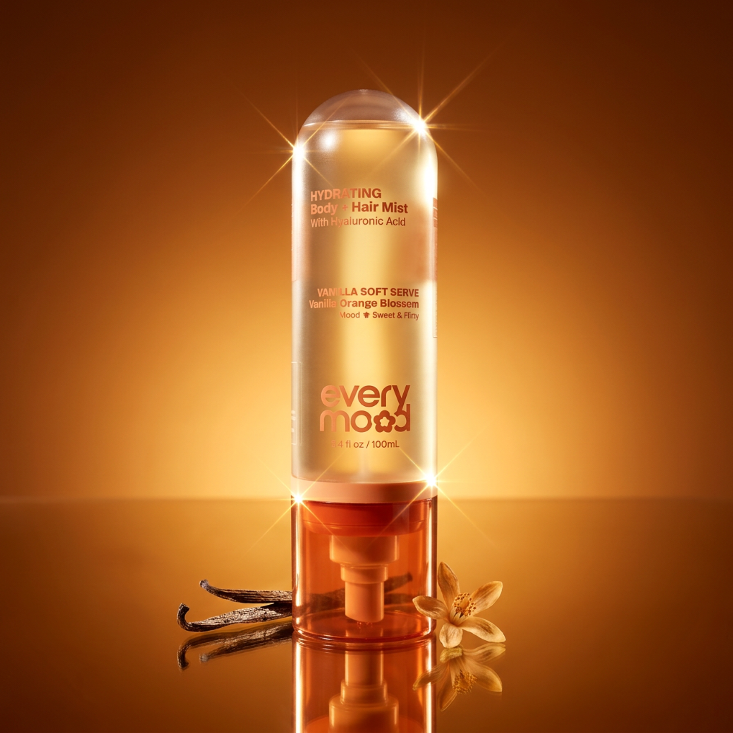 Vanilla Soft Serve Body & Hair Mist | Every Mood Hydrating Mist with Hyaluronic Acid