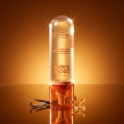 Vanilla Soft Serve Body & Hair Mist | Every Mood Hydrating Mist with Hyaluronic Acid