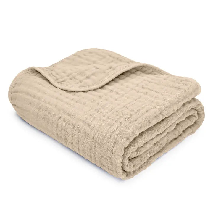 Muslin Baby Blanket | Swaddle Blanket | by Comfy Cubs