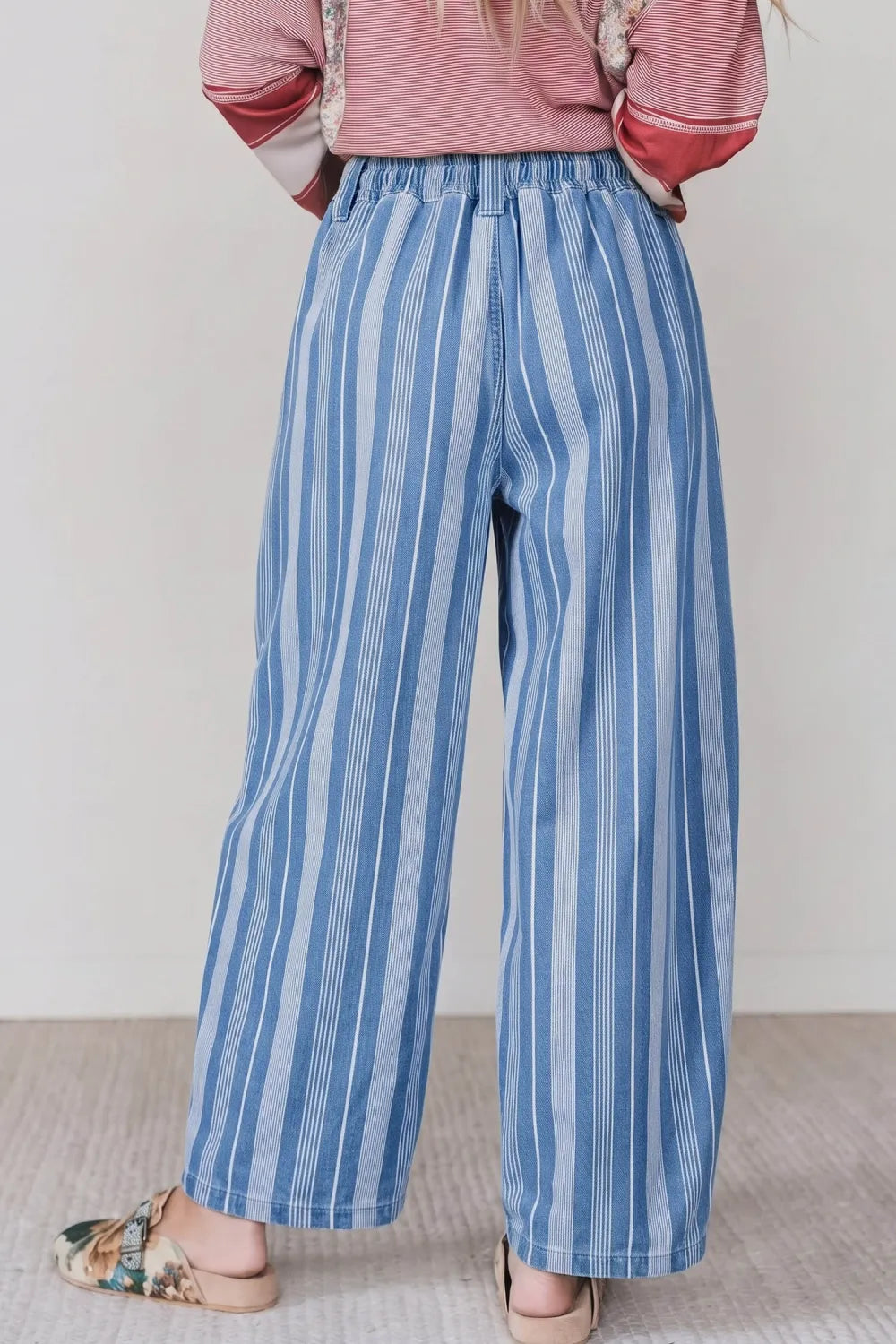 ~PREORDER~ Blue Skies Stripe Barrel Jeans ~PREORDER~