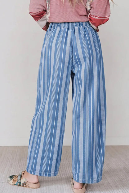 ~PREORDER~ Blue Skies Stripe Barrel Jeans ~PREORDER~