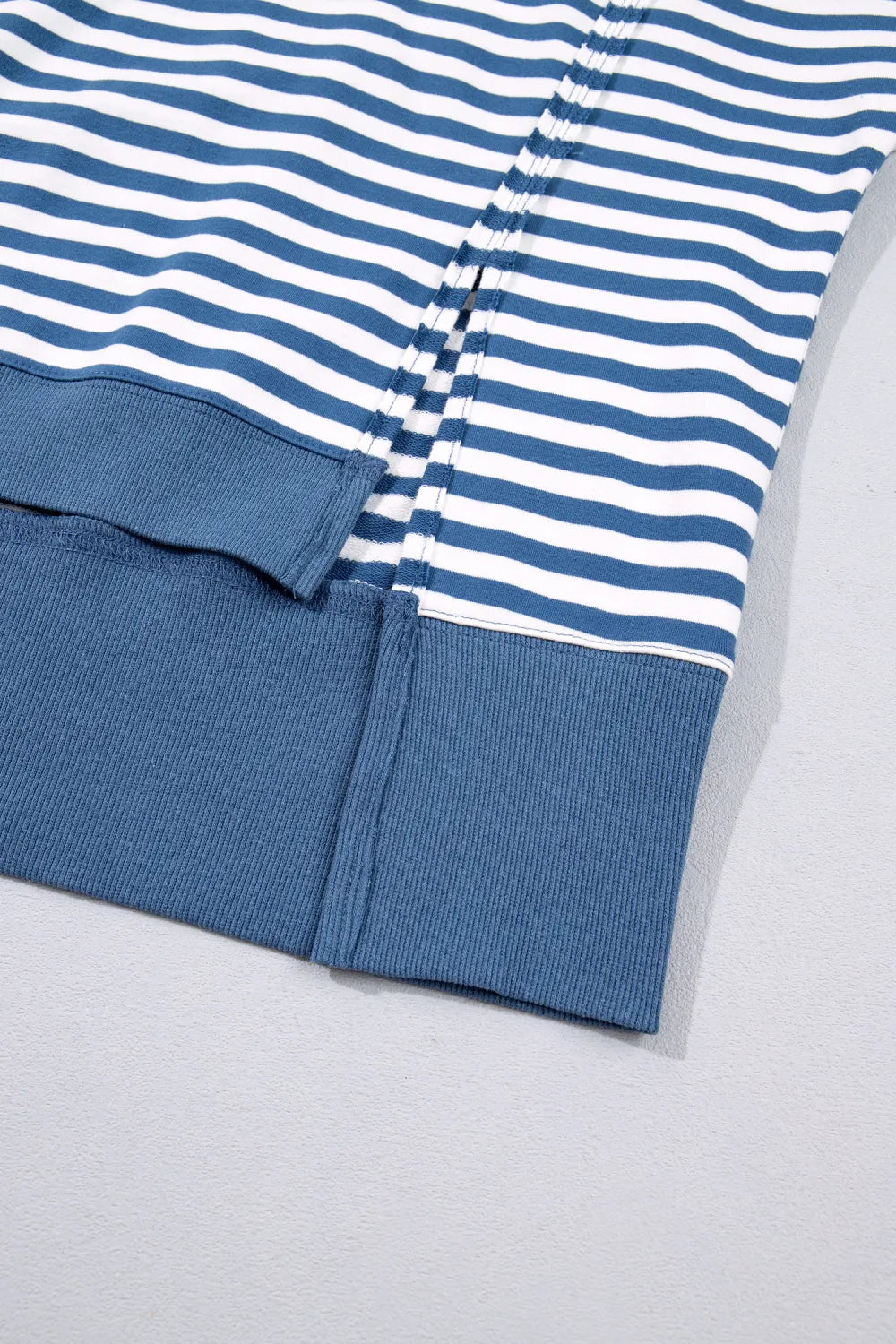 ~PREORDER~ Blue Skies Striped Raw Seam Pullover ~PREORDER~