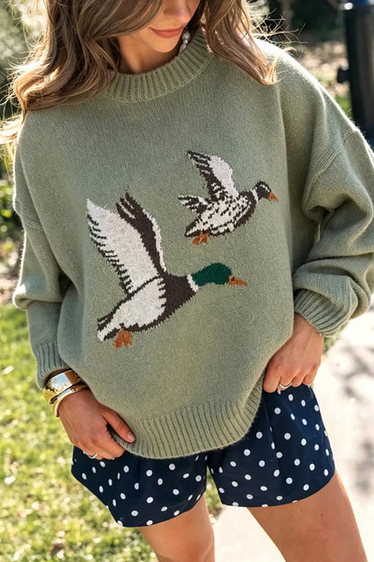 ~PREORDER~ Mallard Season Knit Sweater ~PREORDER~