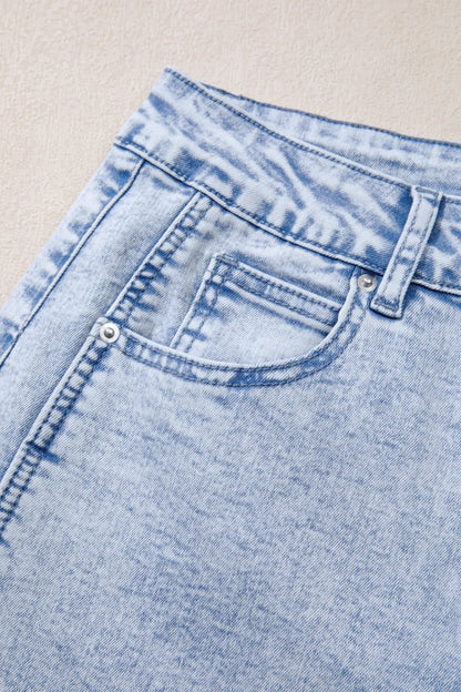 ~PREORDER~ Beau Blue Light Washed Pull On Barrel Jeans ~PREORDER~