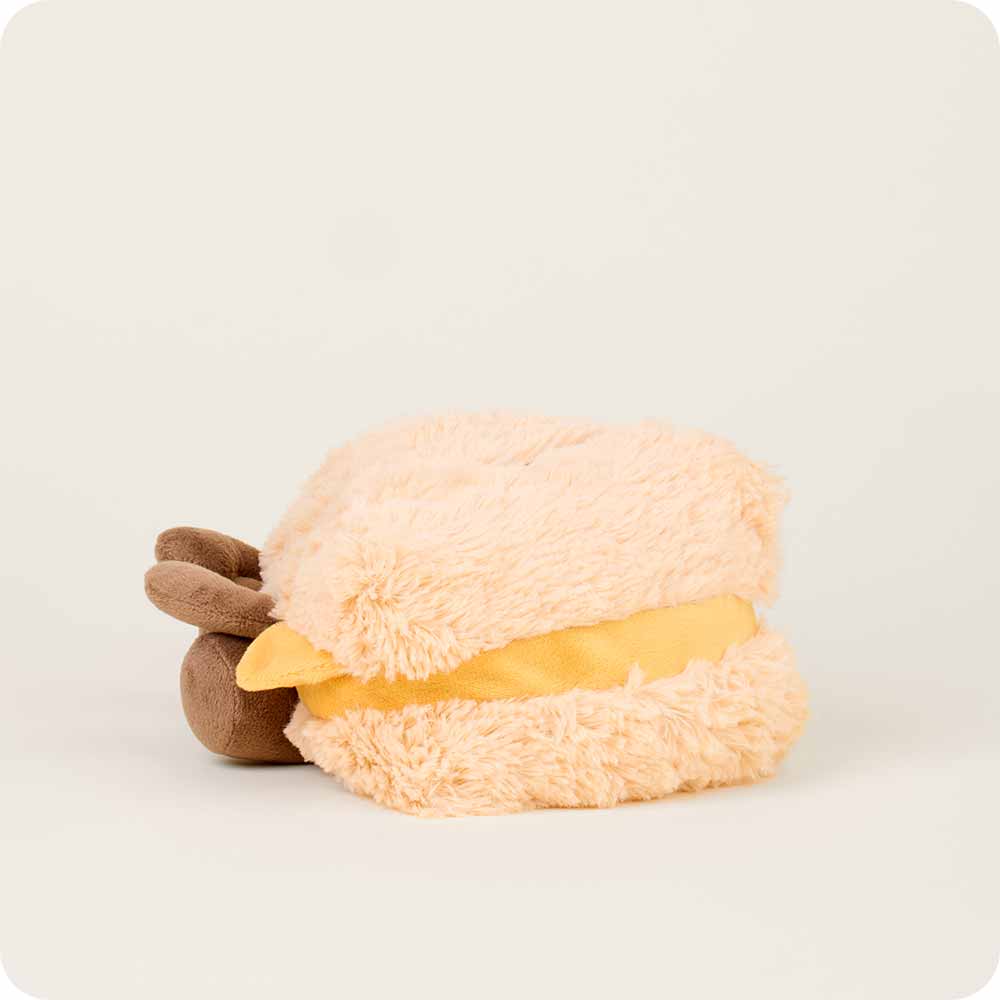 Grilled Cheese Warmies Plush – Microwavable Lavender Scented Heating Pad Comfort Plush