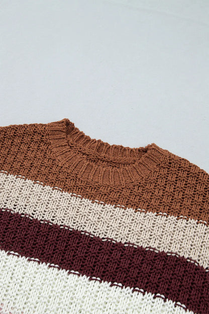 ~PREORDER~ Harvest Mix Striped Knit Sweater ~PREORDER~