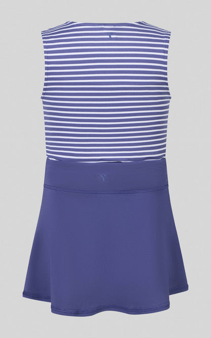 Little Girls Tank, Crossover Skort & Fanny Bag Set | 3-Piece Boutique Outfit