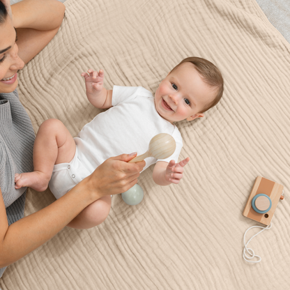 Muslin Baby Blanket | Swaddle Blanket | by Comfy Cubs