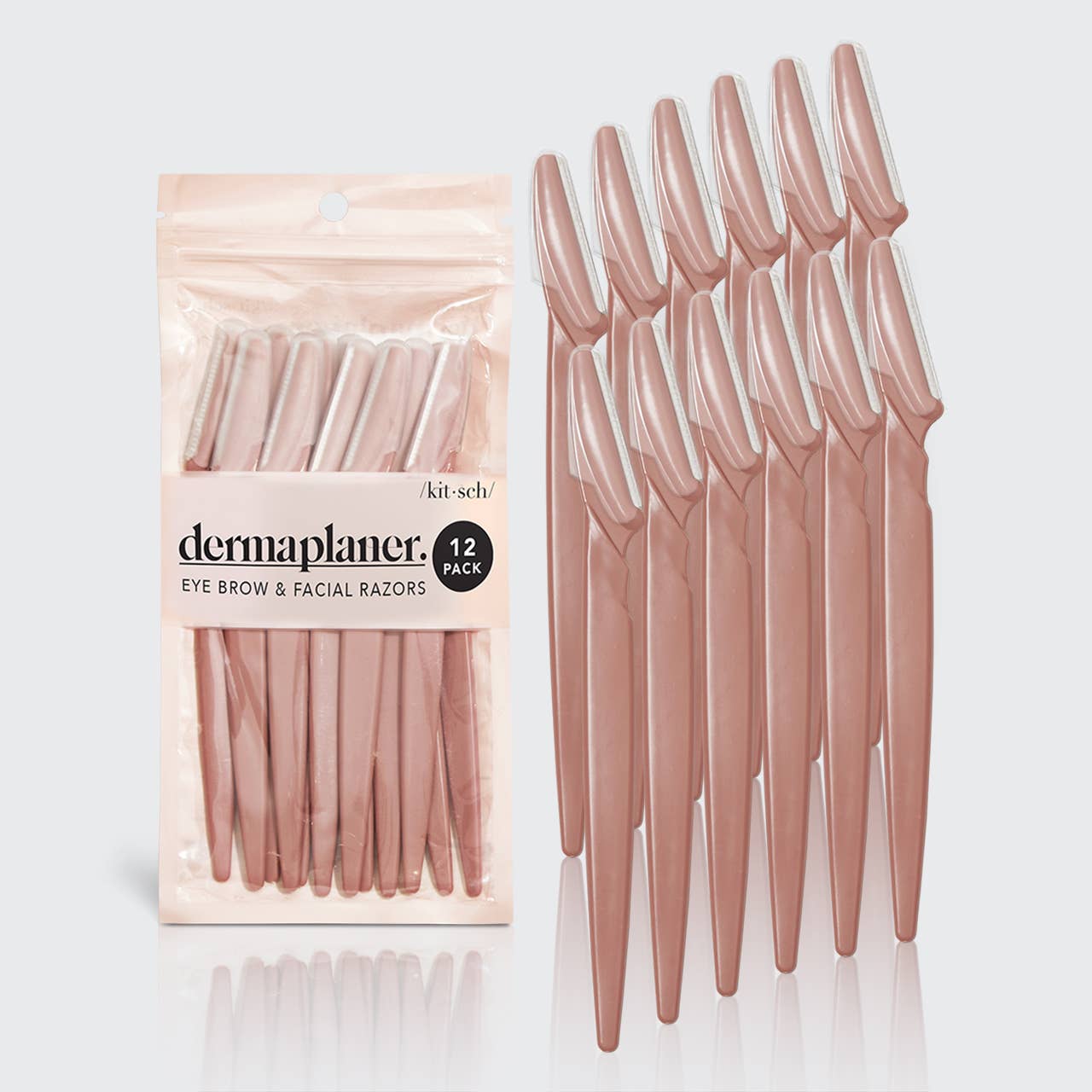 “Eco-friendly dermaplaner in terracotta for facial exfoliation”
“12-pack biodegradable dermaplaner blades for smooth skin”
“Terracotta dermaplaner beauty tool set for glowing complexion”