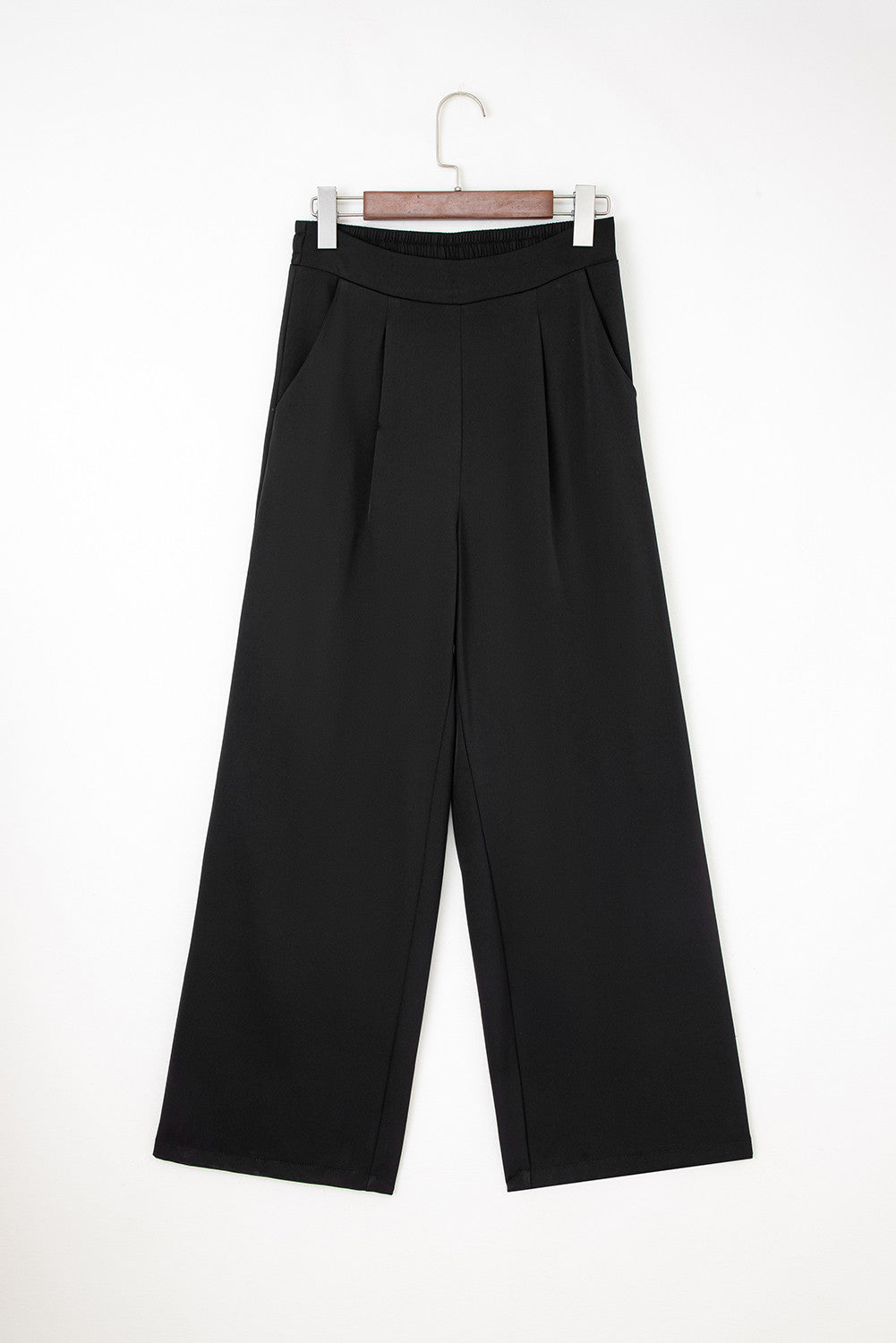 ~PREORDER ~ Polished Pleated Pull-On Straight Pants ~PREORDER ~