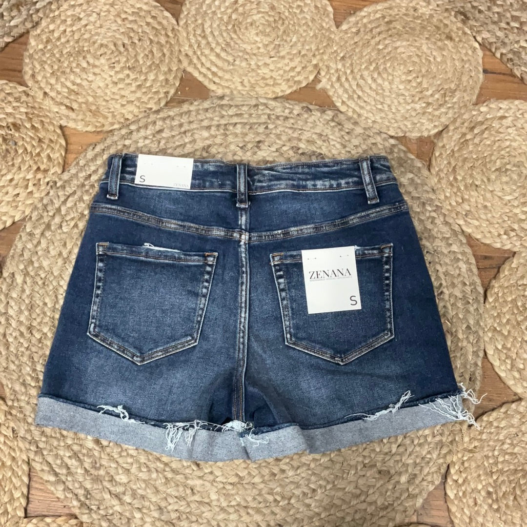 Zenana Jean Shorts