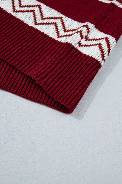 ~PREORDER~ Fireside Fair Isle Zip Cardigan ~PREORDER~