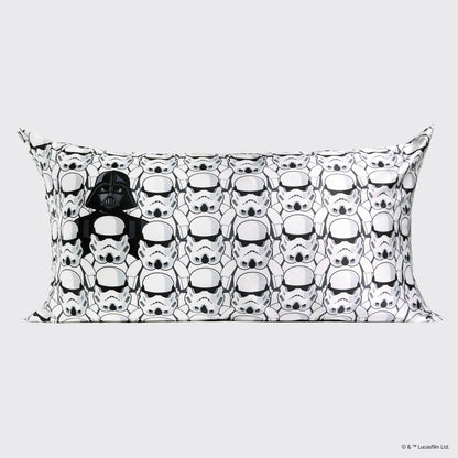 Star Wars™ & Kitsch Satin Pillowcase in Darth Vader & Stormtroopers - King