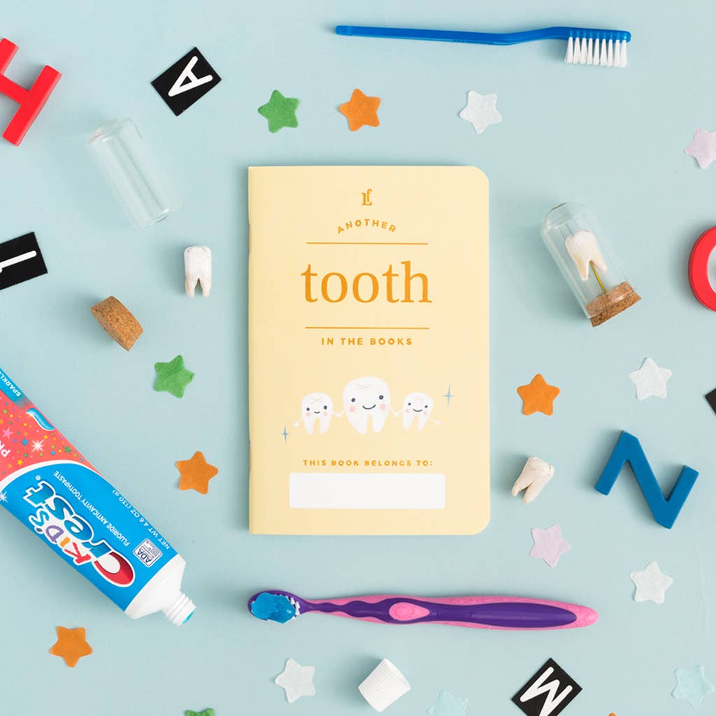 “Adventure-themed tooth passport for kids’ tooth loss tracking”

“Kid’s tooth loss tracker journal with maps and stickers”

“Pocket-size tooth fairy passport memory book”