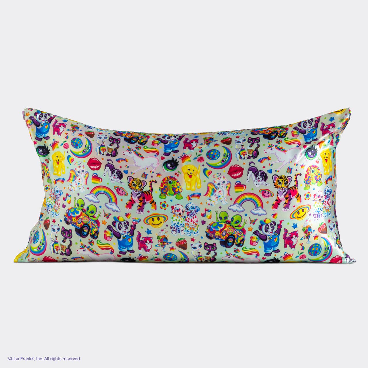 Lisa Frank x Kitsch King Satin Pillowcase - The Fantastic World of Lisa Frank