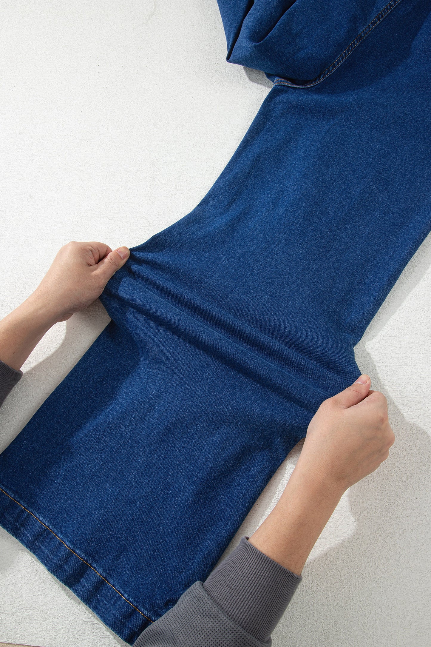 ~PREORDER ~ Sail Blue Hardware Pocket Wide Leg Jeans ~PREORDER ~