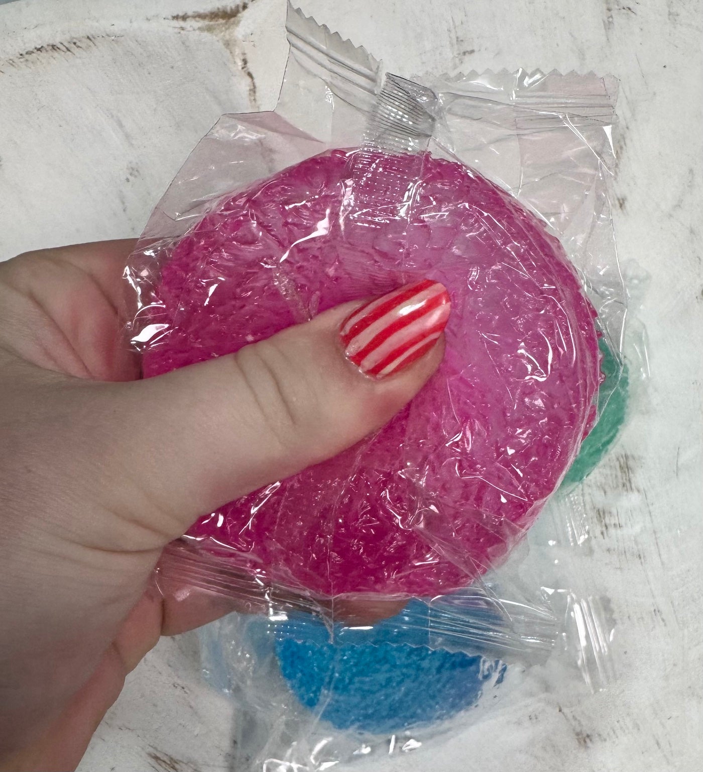 Color Pop Squishy Stress Ball | Textured Squeeze Sensory Toy