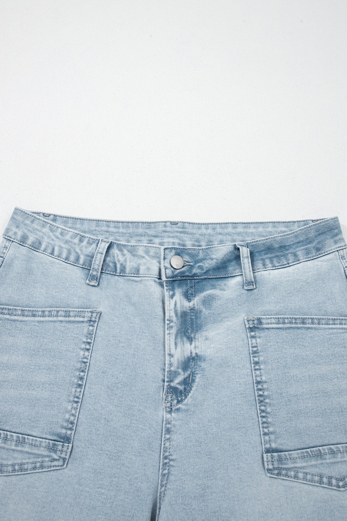 ~PREORDER ~ Frayed Cropped Straight Jeans ~PREORDER ~