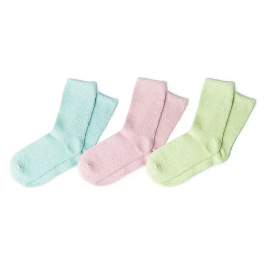 Lemon Lavender aloe spa socks front view – super soft aloe-infused moisturizing socks
Lemon Lavender aloe spa socks side view – cozy one size fits most spa socks
Lemon Lavender aloe spa socks styled layout – pastel hydrating sock set
Lemon Lavender aloe spa socks fabric close‑up – aloe vera infused plush material
Lemon Lavender aloe spa socks flat lay – lemon lavender spa sock colors