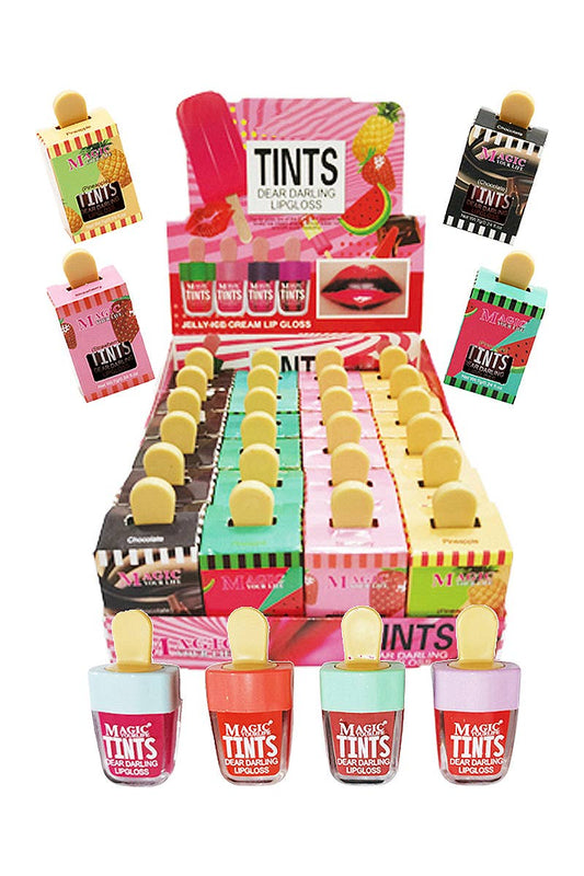 Fruity Popsicle Lip Gloss – Moisturizing Liquid Tint
