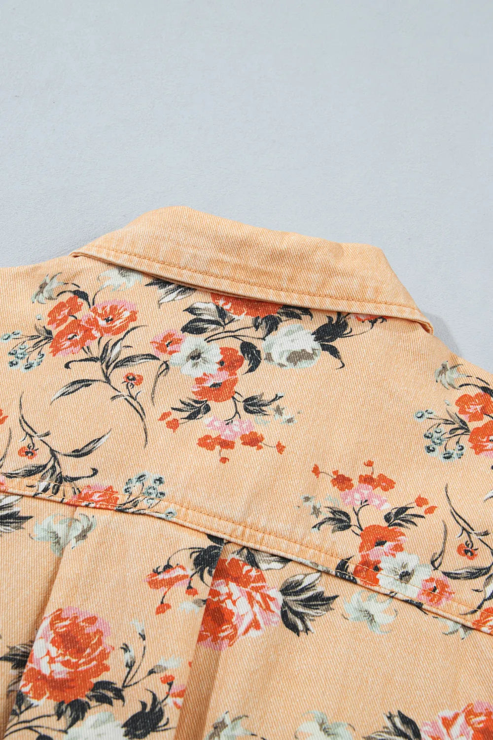 ~PREORDER~ Autumn Bloom Floral Denim Shacket ~PREORDER~